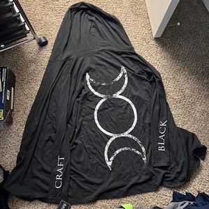 Blackcraft cult hooded cotton cardigan - brand new